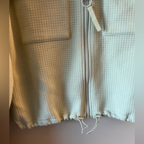 Madewell MWL Quilted Jacquard Zip Jacket in Iced Mint - SMALL - Picture 10 of 12